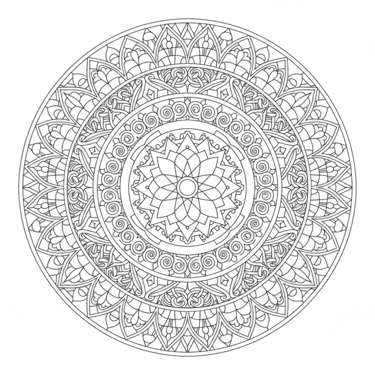 mindful coloring