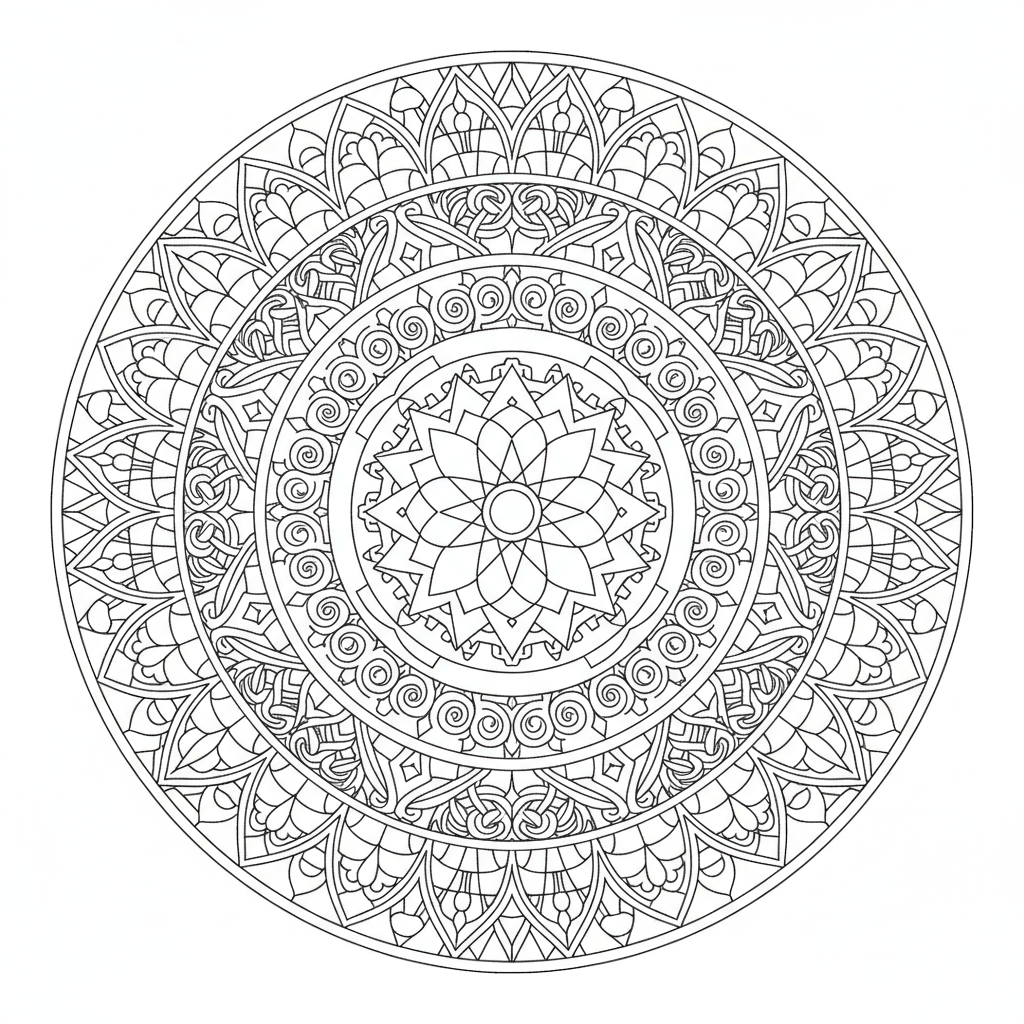 mindful coloring