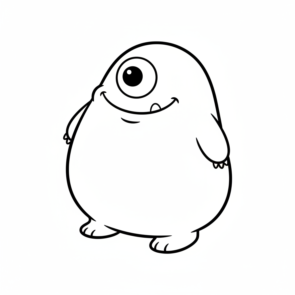 monster coloring