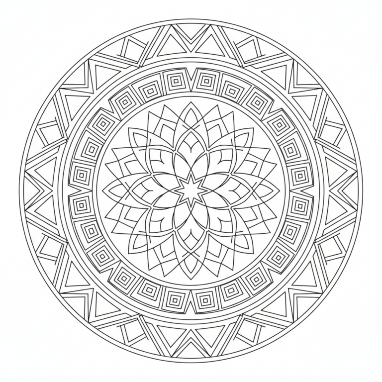 detailed coloring