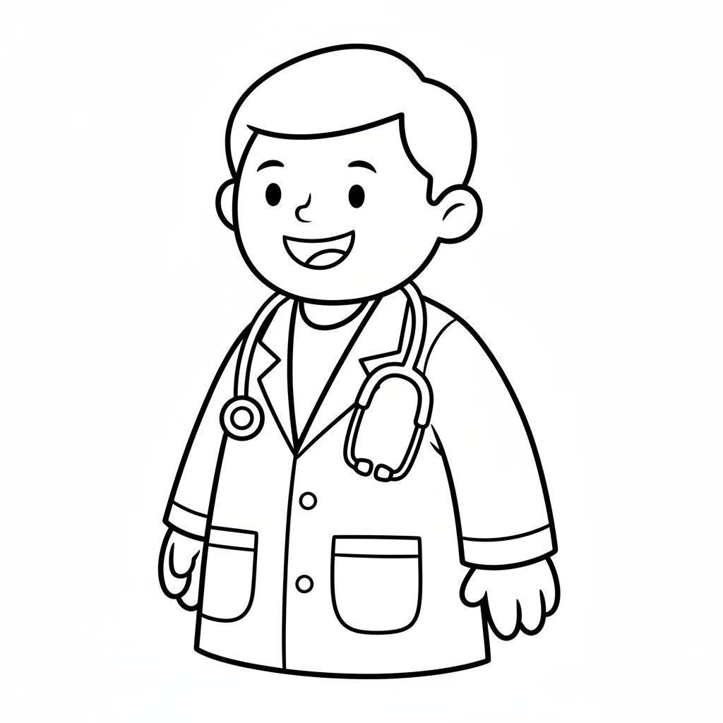 doctor coloring