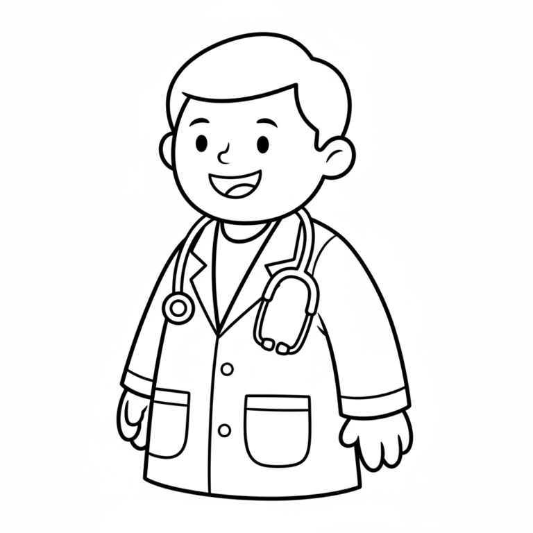 doctor coloring