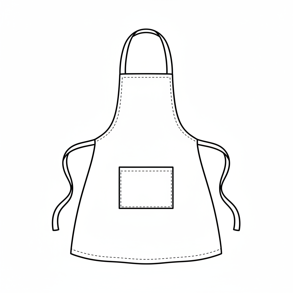 simple clean of classic linen coloring page