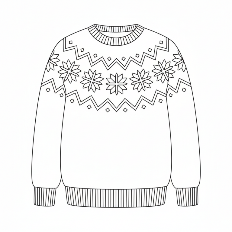 scandi fashion coloring