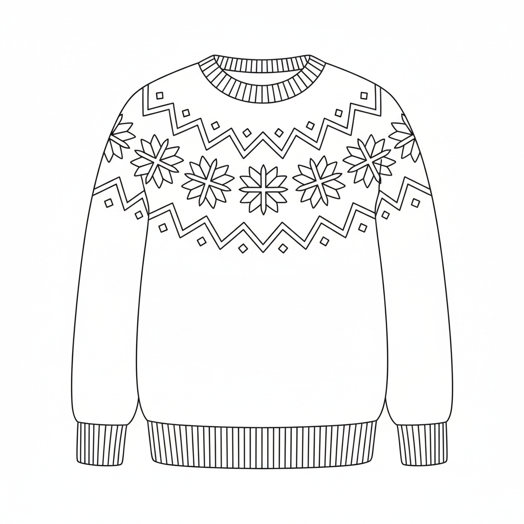 scandi fashion coloring