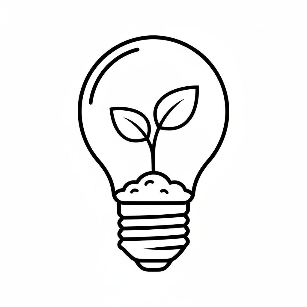 simple drawing of large clear coloring page