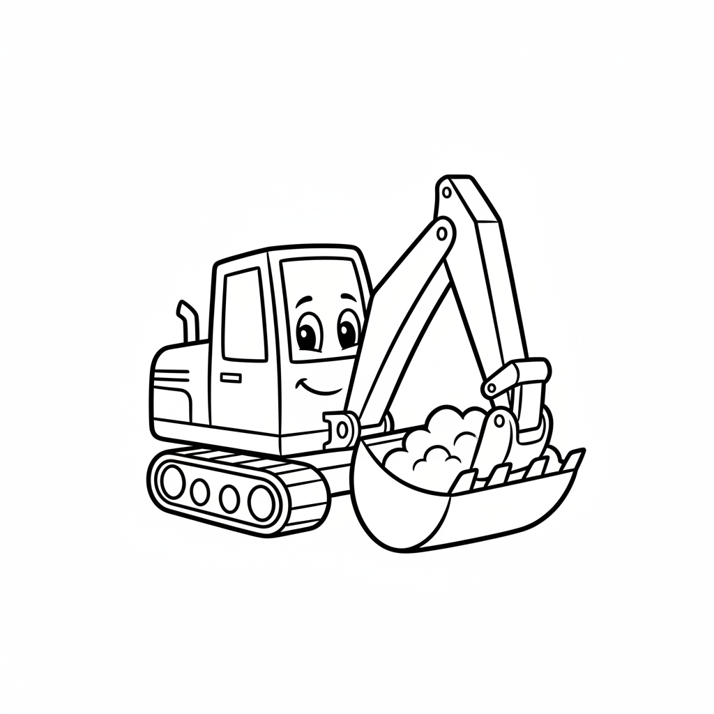 construction vehicle coloring