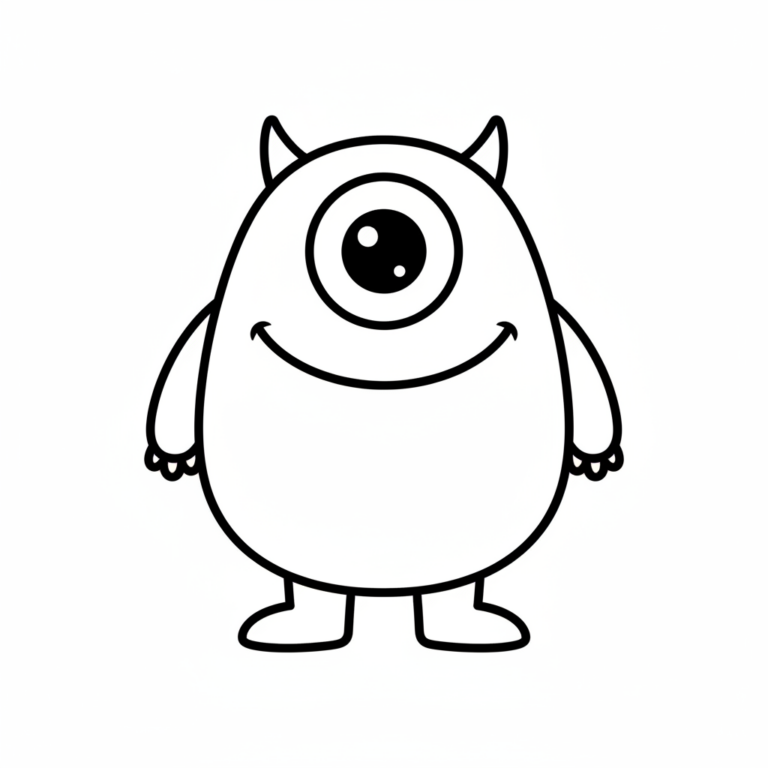 monster coloring