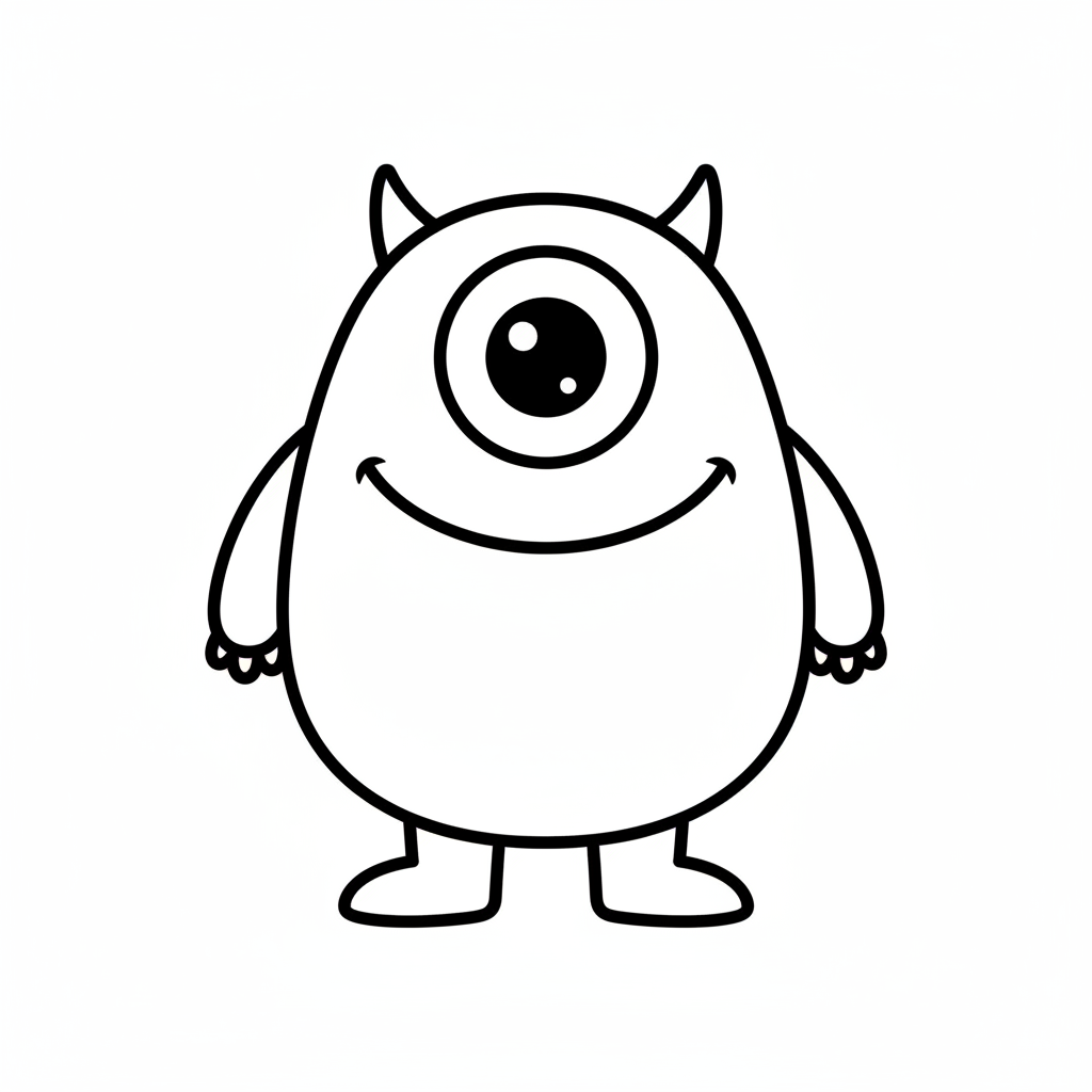 monster coloring