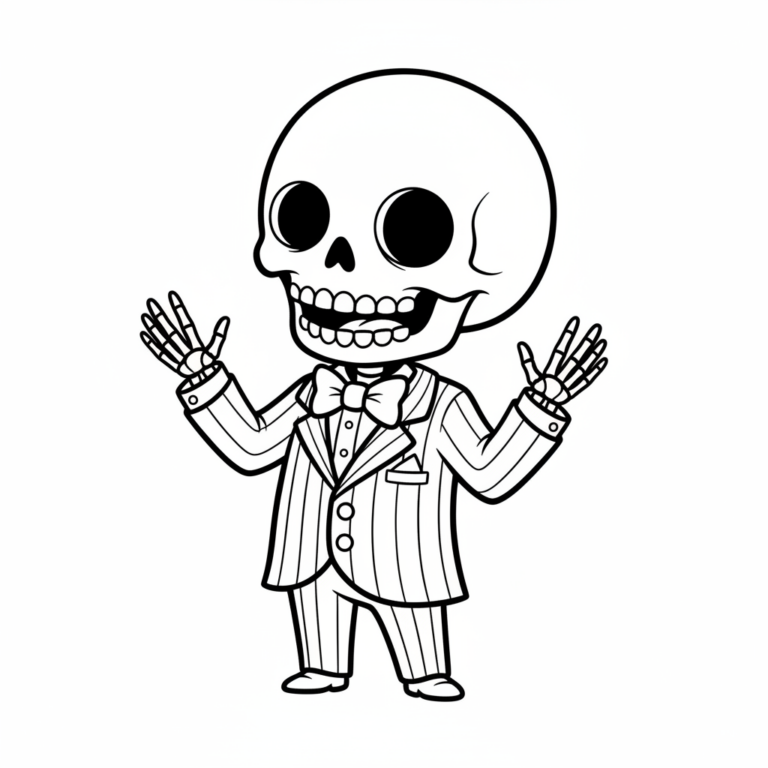 nightmare before christmas coloring