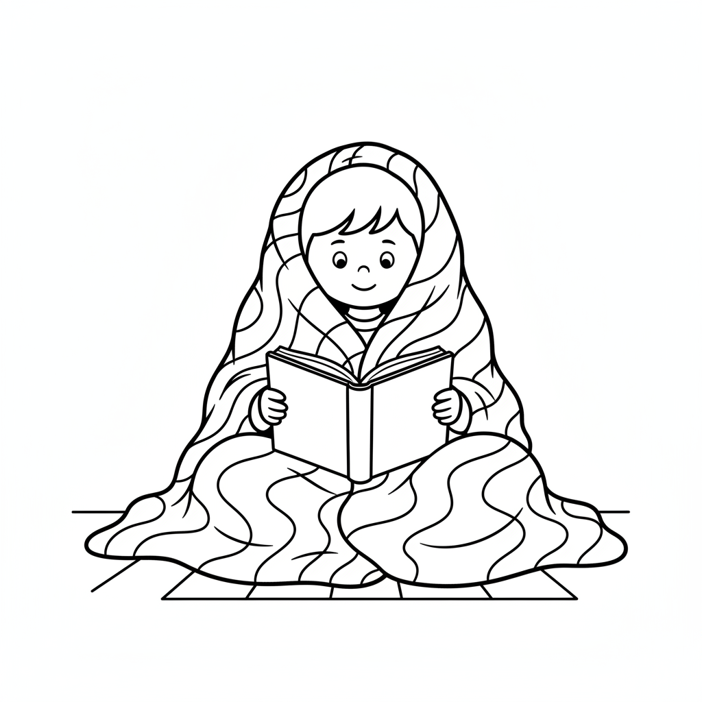 simple is coloring page for kids
