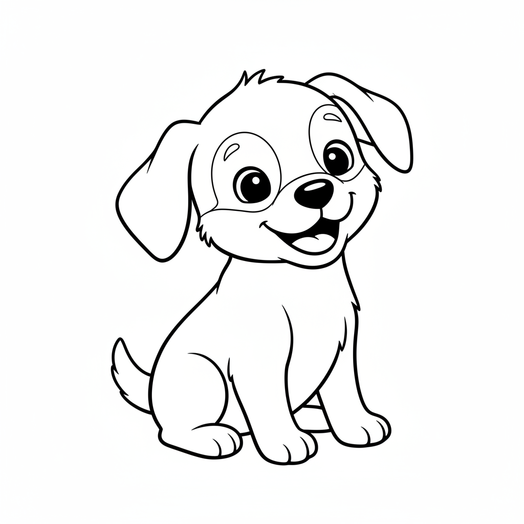 puppy coloring