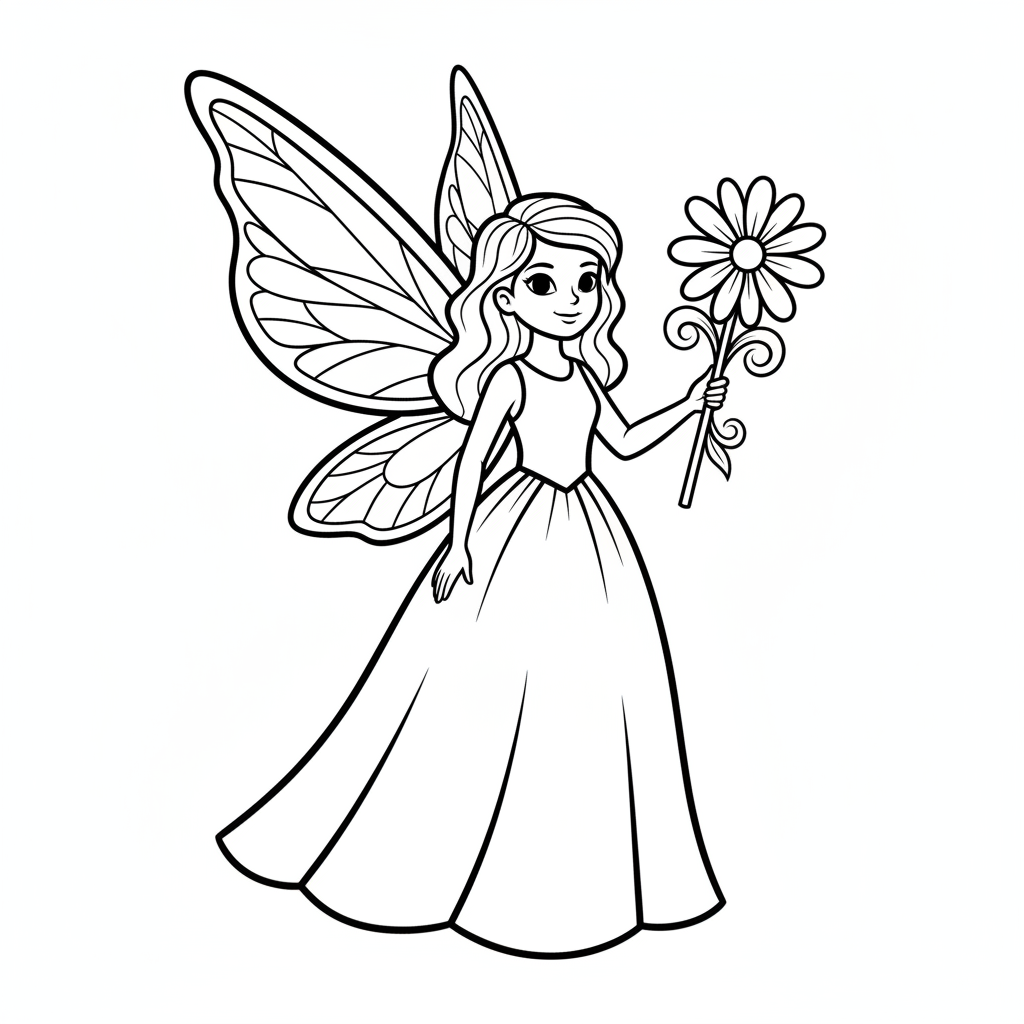 fairy coloring