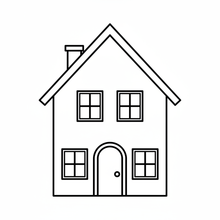 doll house coloring