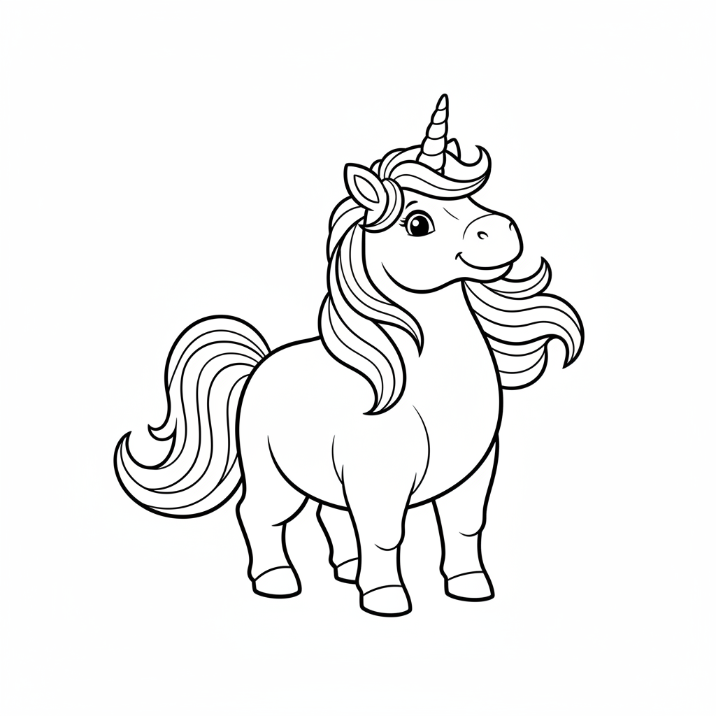 unicorn coloring