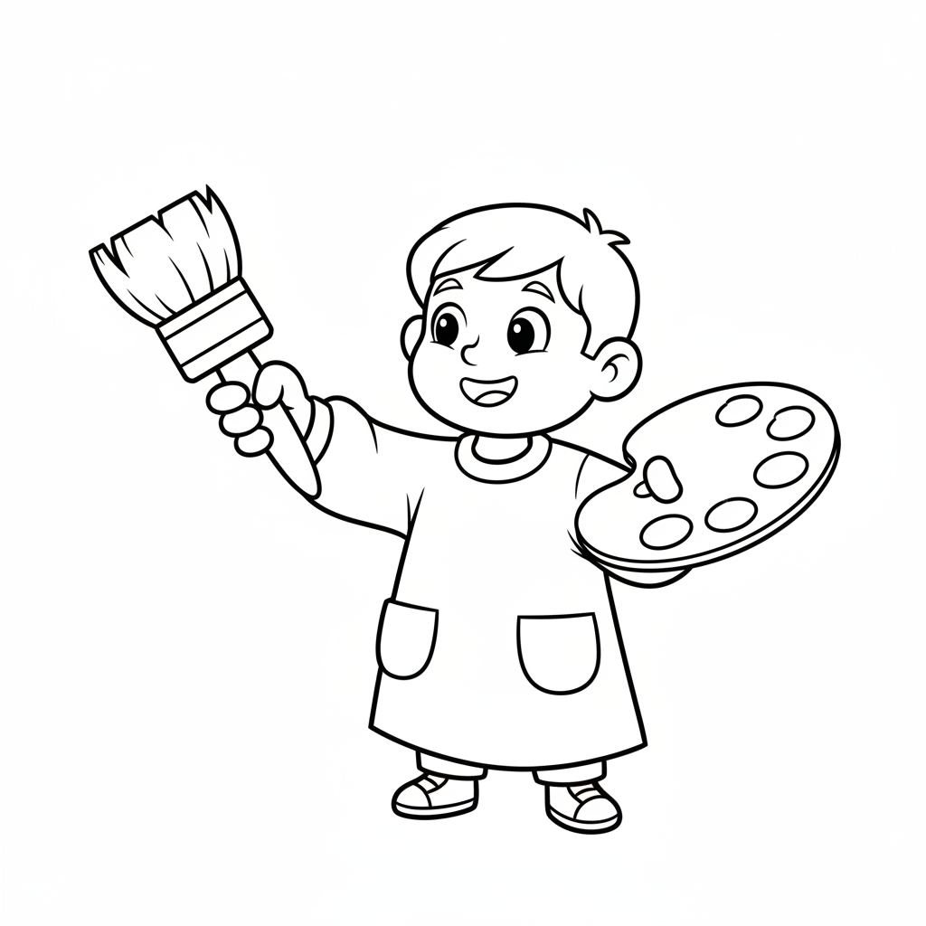 artist coloring