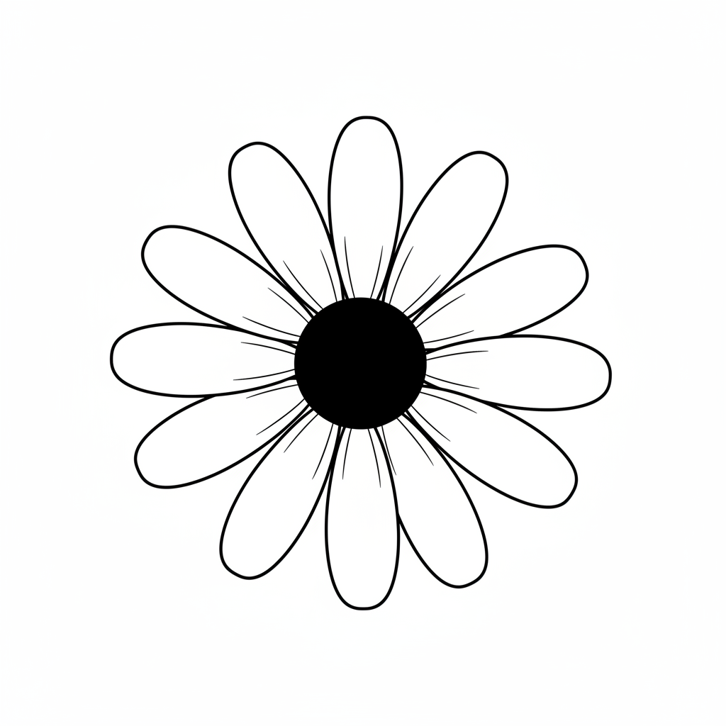 flower coloring