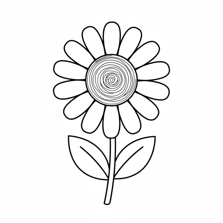 floral coloring