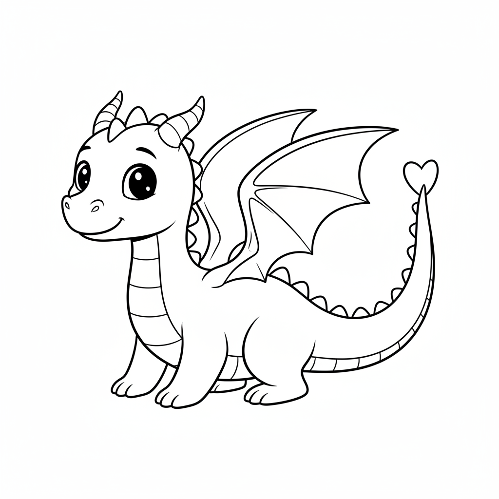 dragon coloring