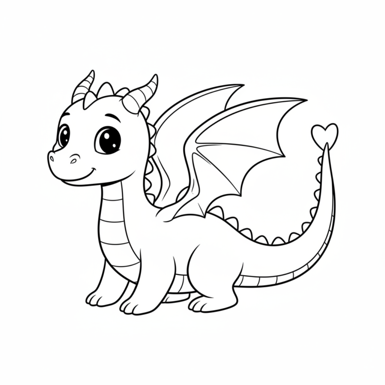 dragon coloring