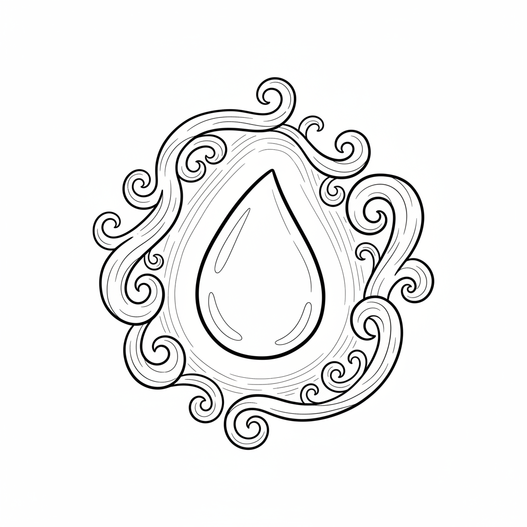magic water coloring