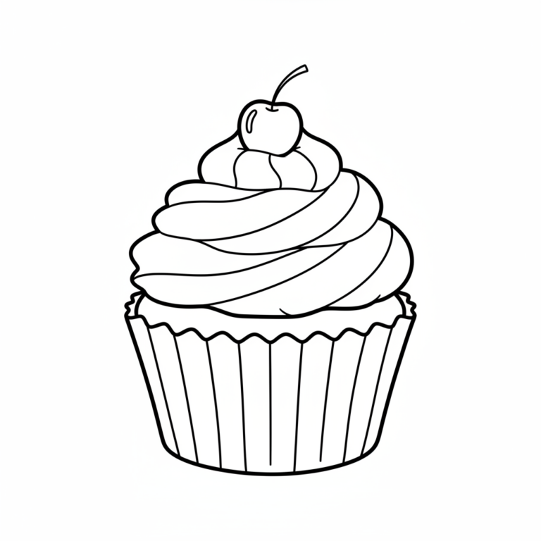 cupcake coloring