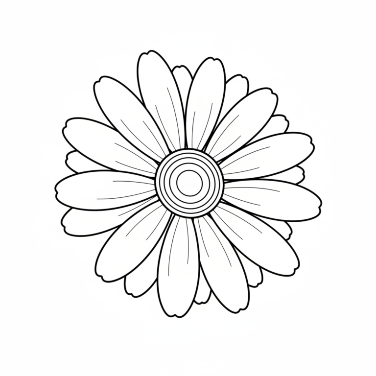 flowers coloring