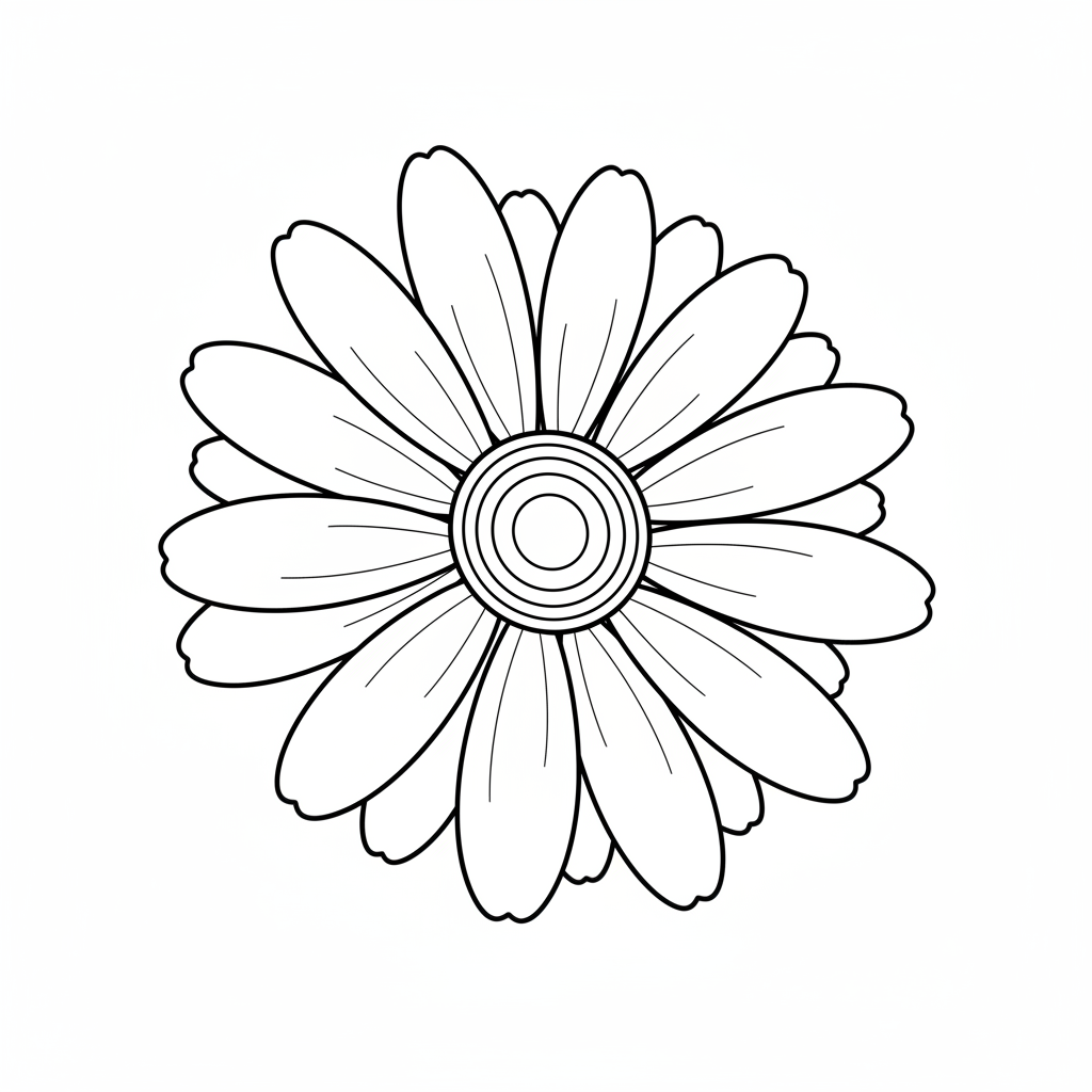 flowers coloring