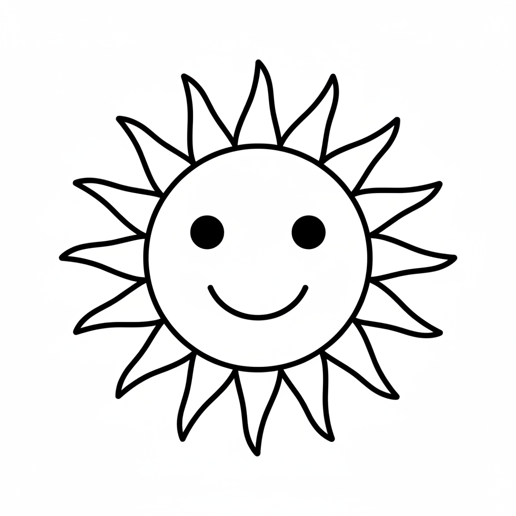 young features large circu coloring page